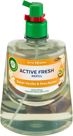 Active Fresh náplň na vodní bázi do automatického difuzéru vanilka a bambucké máslo AIR WICK