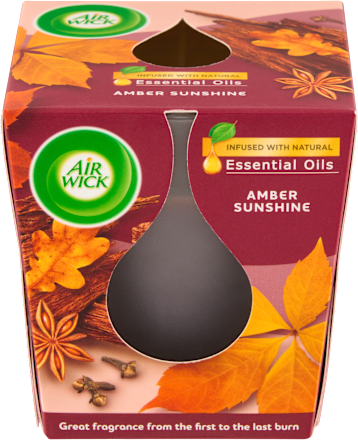 Essential Oils Svíčka Jantarové slunce AIR WICK