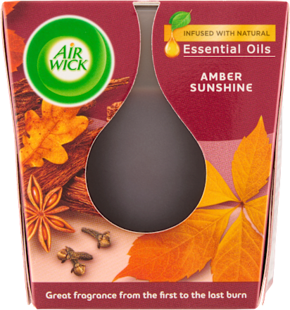 Essential Oils Svíčka Jantarové slunce AIR WICK
