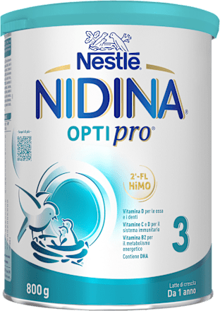 Latte di crescita in polvere 3 Nestlé Nidina