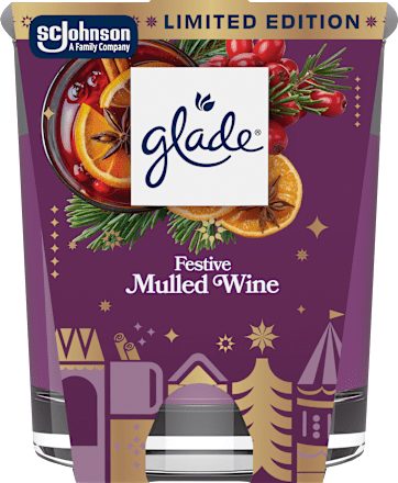 Ароматна свещ Зимен пунш glade