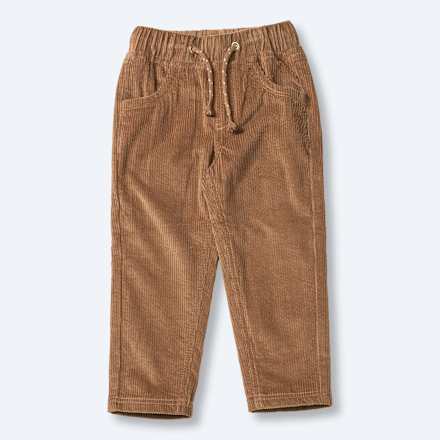 Cordhose mit geradem Schnitt, braun, Gr. 98 ALANA