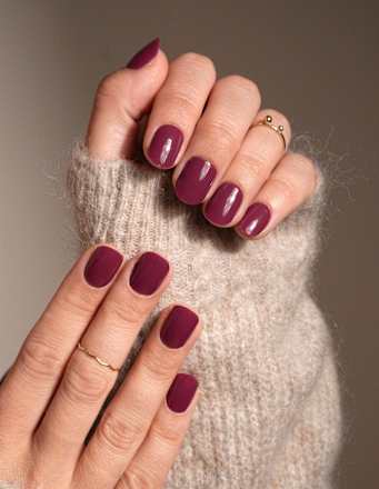 Nálepky na nechty UV Gel Wraps Plum Wine MISS SOPHIE