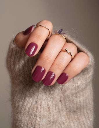 Nálepky na nechty UV Gel Wraps Plum Wine MISS SOPHIE