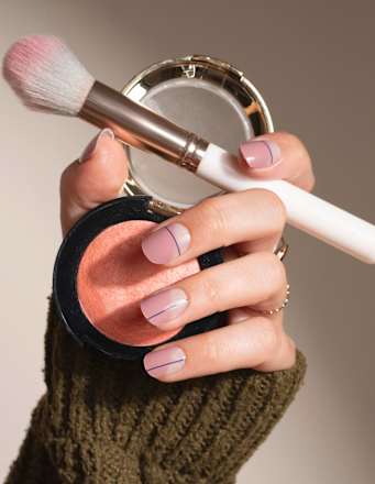 Nálepky na nechty UV Gel Wraps Blush Couture MISS SOPHIE