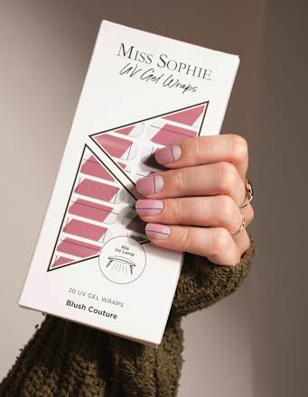 Nálepky na nechty UV Gel Wraps Blush Couture MISS SOPHIE