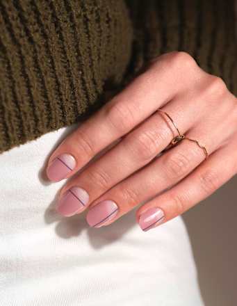 Nálepky na nechty UV Gel Wraps Blush Couture MISS SOPHIE