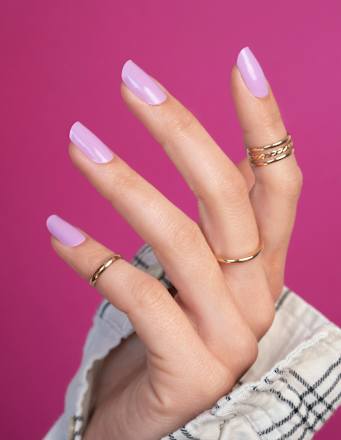 Nálepky na nechty UV Gel Wraps Lovely Lavender MISS SOPHIE