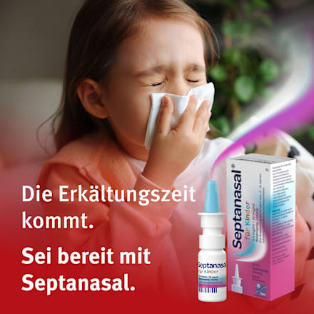 Septanasal für Kinder 0.5mg/ml+50mg/ml Nasenspray Septanasal