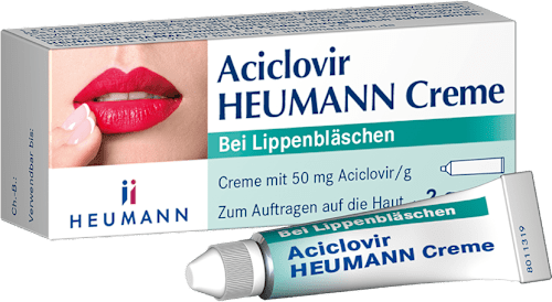 Aciclovir HEUMANN 50mg Aciclovir/g Creme HEUMANN