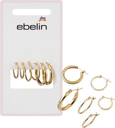 Creolen Gold-Optik ebelin