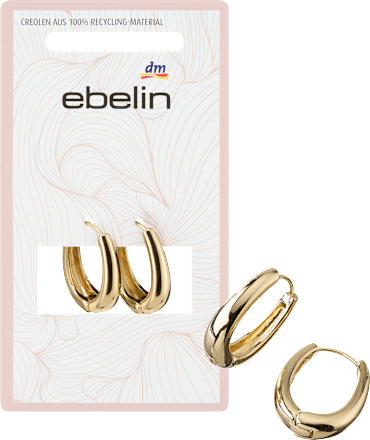 Creolen, Gold-Optik ebelin