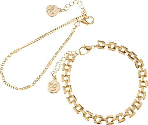 Armbänder, Gold-Optik ebelin