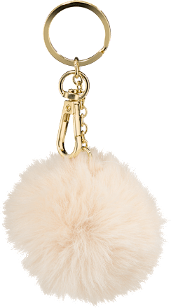 Bag Charm Ball Felloptik ebelin