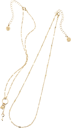Halsketten mit Schloss & Schlüssel, Gold-Optik ebelin