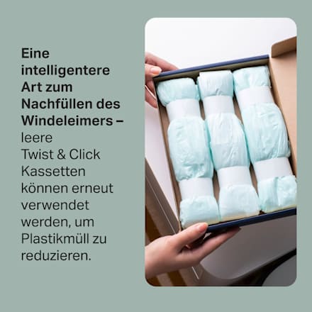 Nachfüllfolien Twist & Click für Windeleimer Tommee Tippee