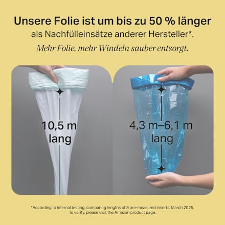 Nachfüllfolien Twist & Click für Windeleimer Tommee Tippee