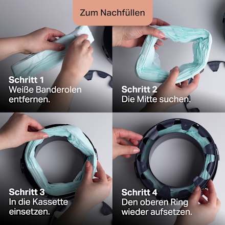 Nachfüllfolien Twist & Click für Windeleimer Tommee Tippee