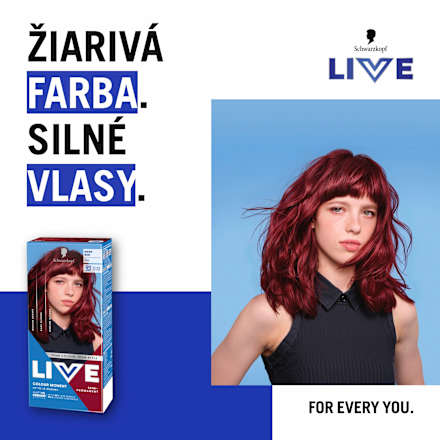 Barva za lase Ultra Brights, 026 Dark Red Schwarzkopf LIVE