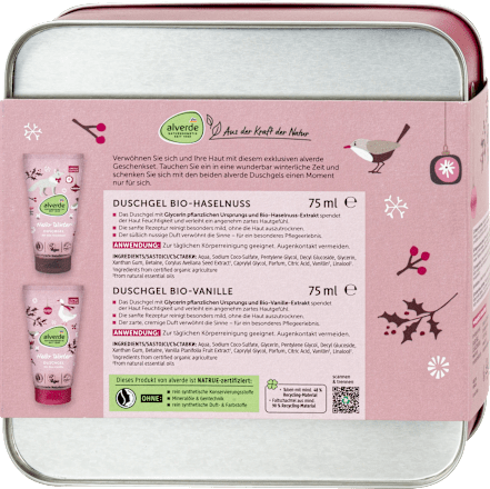 Darčekové balenie sprchových gélov, Hello Winter alverde NATURKOSMETIK