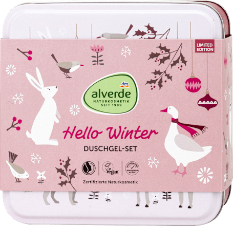 Geschenkset Hello Winter alverde NATURKOSMETIK