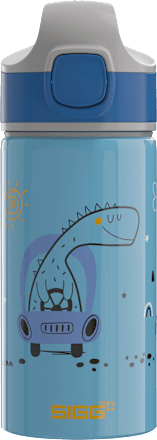 Trinkflasche Miracle Kids Dino Drive 400 ml SIGG