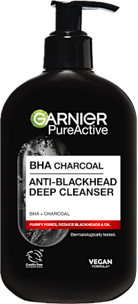 čisticí pleťový gel Charcoal GARNIER PureActive