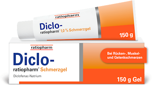 Diclo-ratiopharm Schmerzgel 10 mg/g Gel ratiopharm
