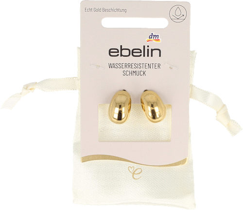 Kreolen Ohrstecker Vergolded (1 Paar) ebelin