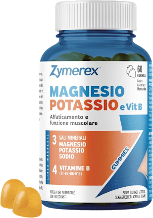 Magnesio, potassio e vitamina B Zymerex