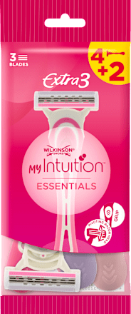 Damski brivnik za enkratno uporabo Extra3 My Intuition WILKINSON SWORD