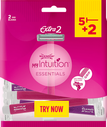 Damski brivnik za enkratno uporabo Extra2 My Intuition WILKINSON SWORD