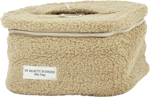 Kozmetická taška Diva Fluffy Hnedá JFK Distribution