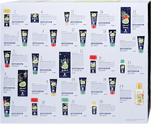 Adventi kalendárium alverde NATURKOSMETIK