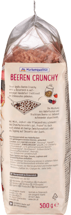 Granola Beeren Crunchy dmBio