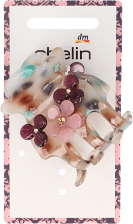 Haarklammer mit 3D Blumen ebelin