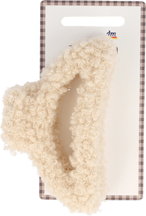 Haarklammer Teddy beige ebelin