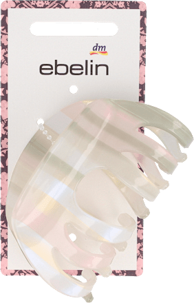 Haarklammer Acryl holografisch ebelin