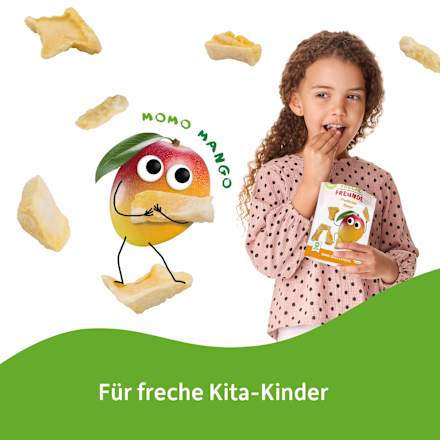 Kindersnack Fruchtchips Mango ab 3 Jahren Freche Freunde