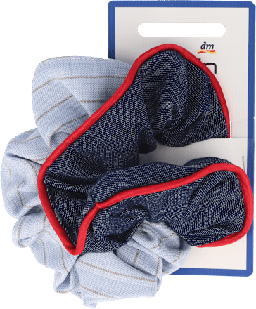 Scrunchies blau ebelin