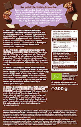 Protein Granola Chocolate Chip Almond Wholey