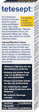 Melatonin Spray 2mg tetesept