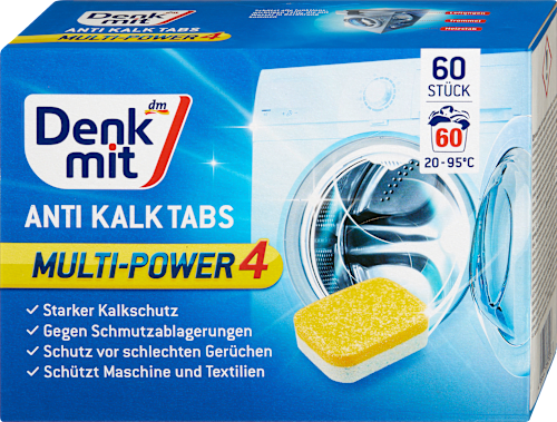 Denkmit Anti-Kalk-Tabs, 60 St dauerhaft günstig online kaufen