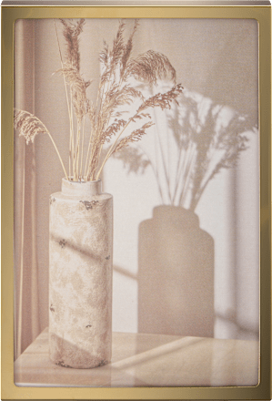 Metallrahmen Stilig 10x15cm Gold Paradies