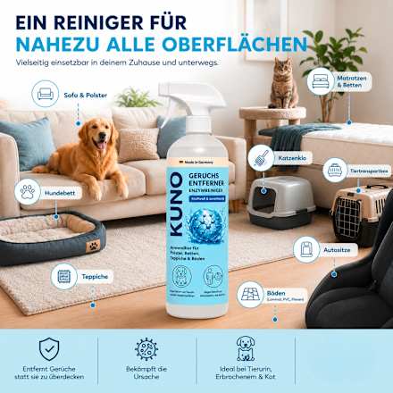Geruchsentferner Enzymreiniger Kuno
