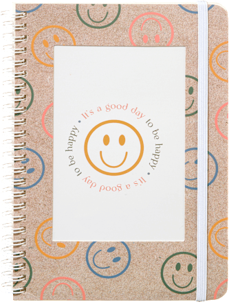 Foto-Notizbuch Spiral Smile Paradies