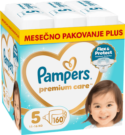Pelene, veličina 5 ( 11-16kg) Pampers premium care
