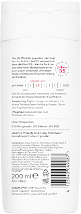 Gesichtswasser unreine, fettende Haut sebamed