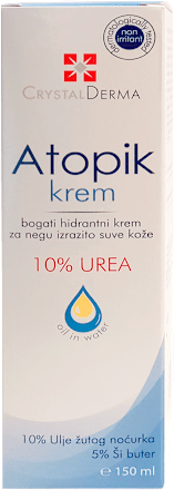Atopik krem 10% urea CrystalDerma