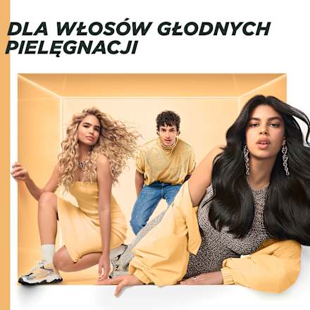 Maska do włosów wygładzający Cocoa Butte Hair Food GARNIER